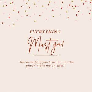 Everything in my closet!